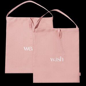 HANKY PANKY (2 pc) Wash & Wear Travel Bags (Light Pink) (NEW W/TAGS IN ORIG PKG)